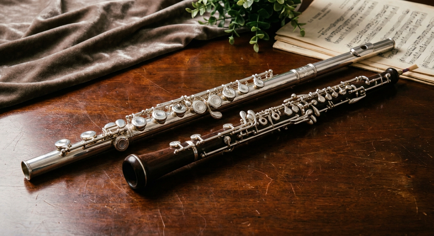 Querflöten und Oboe